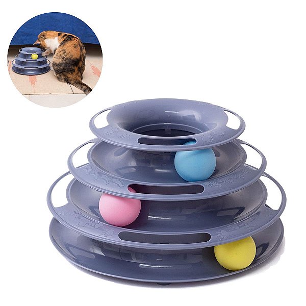 Torre De Bolinhas Para Gatos Oikos Animal