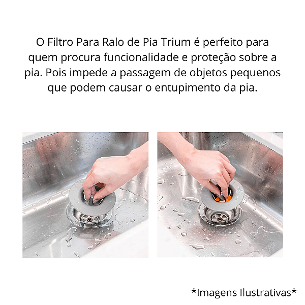 Ralo de Pia Filtro Para Ralo da Cuba de Silicone Pia Cozinha Ou