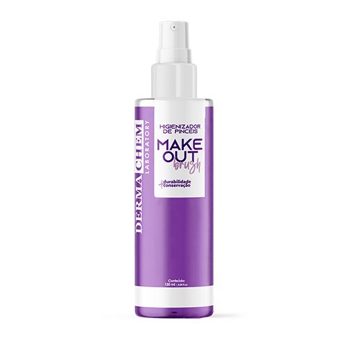 Limpador Higienizador De Pincéis Maquiagem Makeup 120ml