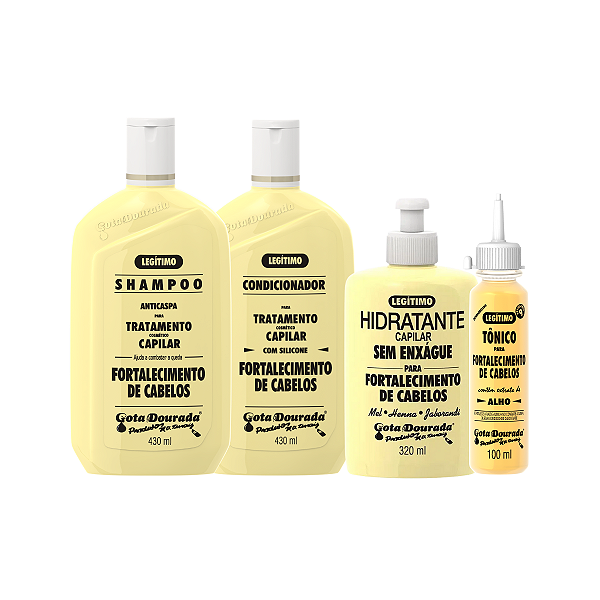 Kit Completo Original Alho - Gota Dourada