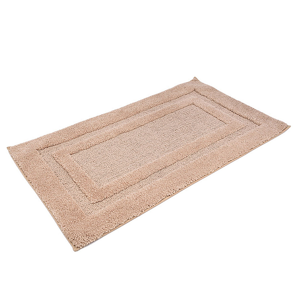 Tapete Banheiro Microfibra 50x80cm Antiderrapante Felpudo