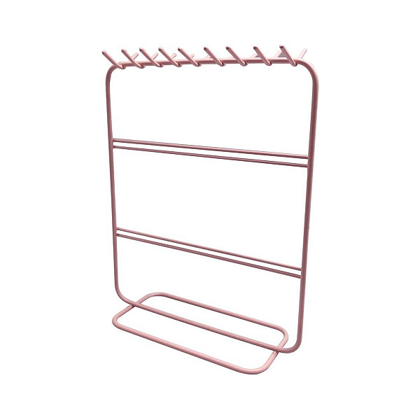 Suporte Organizador Acessórios Colar Anel Brinco Ferro 19cm