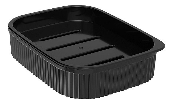 Saboneteira Plástico Frisos Classic C Escorredor Plasútil
