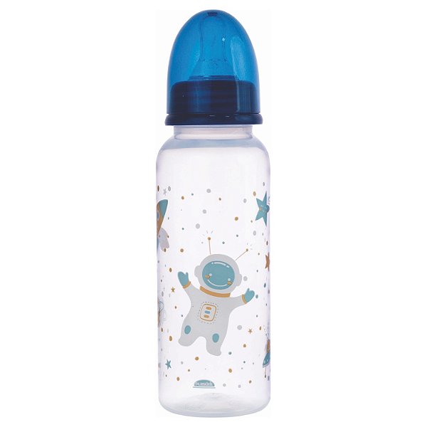 Mamadeira Bico Silicone Anticólica 250ml Plasútil