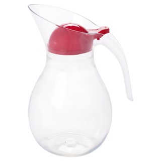 Jarra De Suco Água 2L C/ Alça e Tampa Elegance Restaurante Almoço Mesa Posta Geladeira