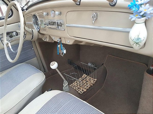 Forração Fusca Carpete Do Assoalho Marrom  Kit 11 Peças