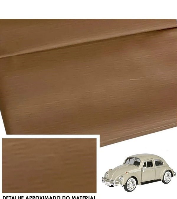 Forro De Teto Fusca Kit Interno  Modelo Marrom Linho /Cinza Linho  Entrega Rápida