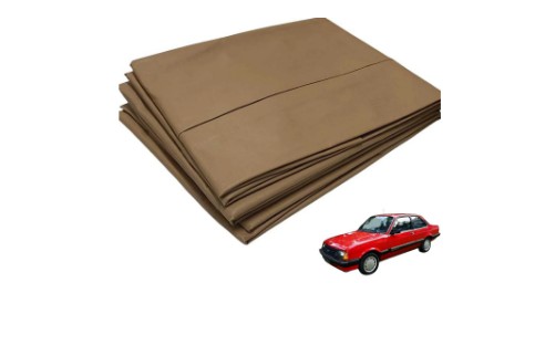 REVESTIMENTO FORRO DE TETO PARA CHEVETTE SEDAN - COR LINHO MARROM