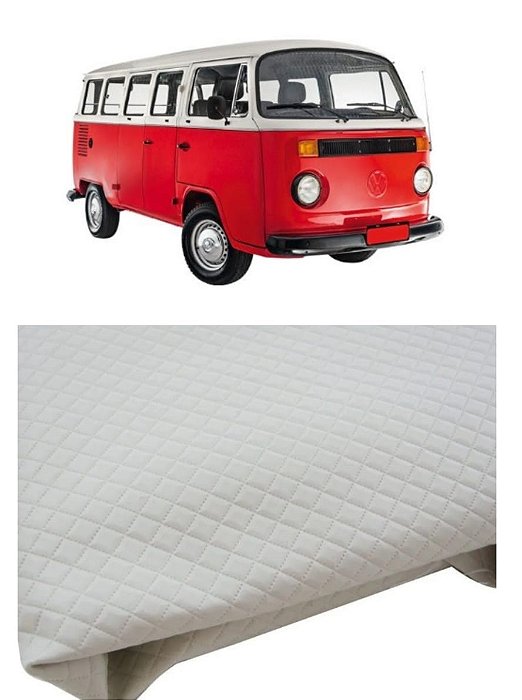 Forro Teto Kombi Clipper Para Cabine Bege ou Branco  Balãozinho 76/ 2013