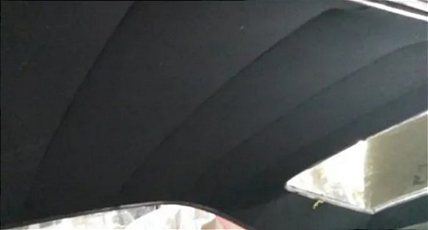 Forro De Teto Opala 2 Portas Veludo Preto Veludo