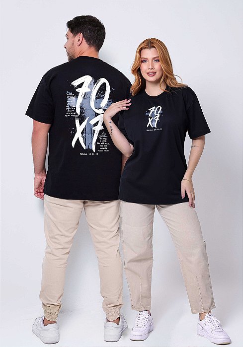 OVERSIZED - 70 x 7 - COR PRETO