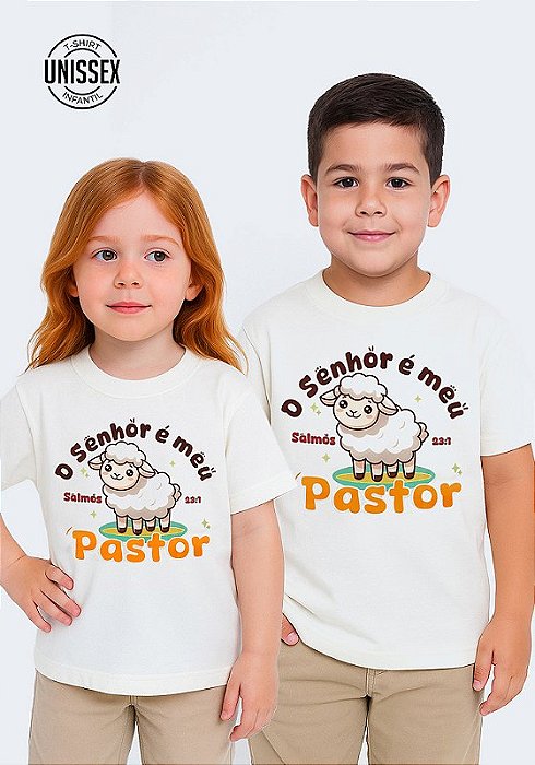 INFANTIL UNISSEX - O SENHOR É O MEU PASTOR