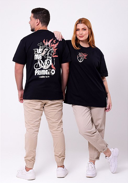 OVERSIZED - AMOU PRIMEIRO - COR PRETO
