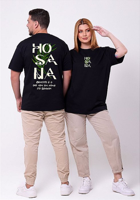 OVERSIZED - HOSANA - COR PRETO