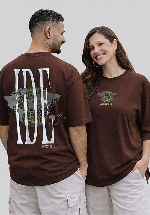 OVERSIZED - IDE - COR MARROM