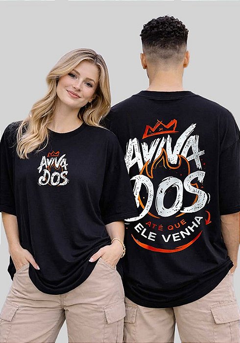 OVERSIZED - AVIVADOS - COR PRETO
