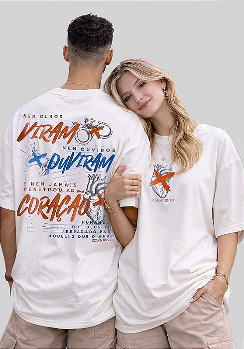 OVERSIZED - NEM OLHOS VIRÃO - COR MARFIM