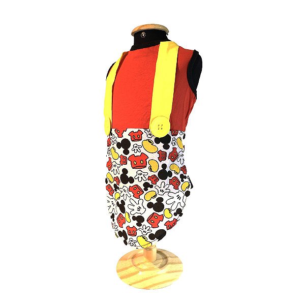 Roupa pet  - Roupa Pet Jardineira Mouse