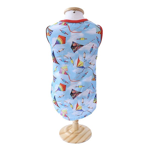 Roupa pet  - Regata Pet Pipa Carretel