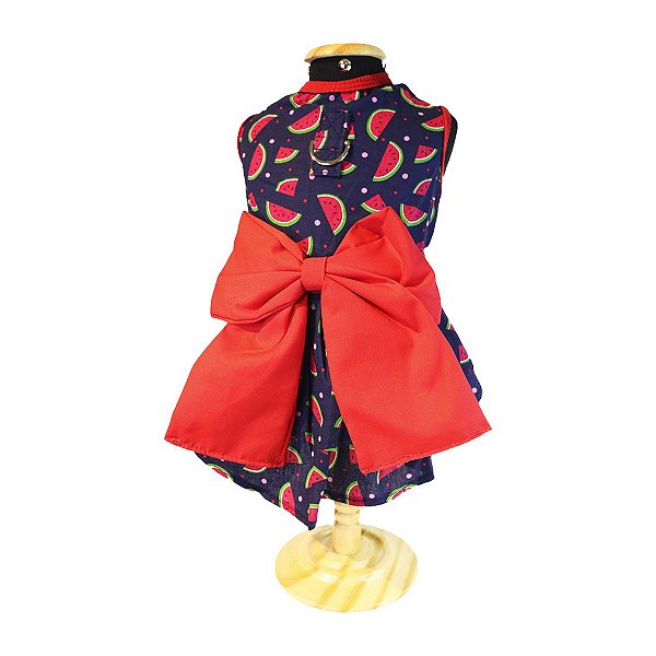 Roupa pet  -  Vestido Pet Melancia Verão