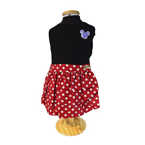 Roupa pet  -  Vestido Pet Minnie
