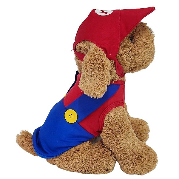 Roupa pet  - Roupinha Pet Super Mario