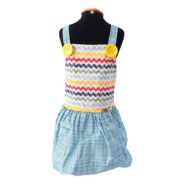 Roupa pet  - Roupinha Jardineira Lica