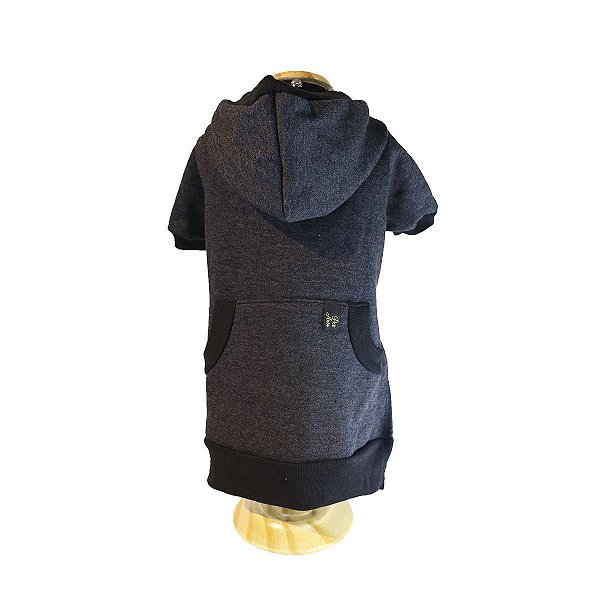 Roupa pet  - Moletom Pet Luck Chumbo