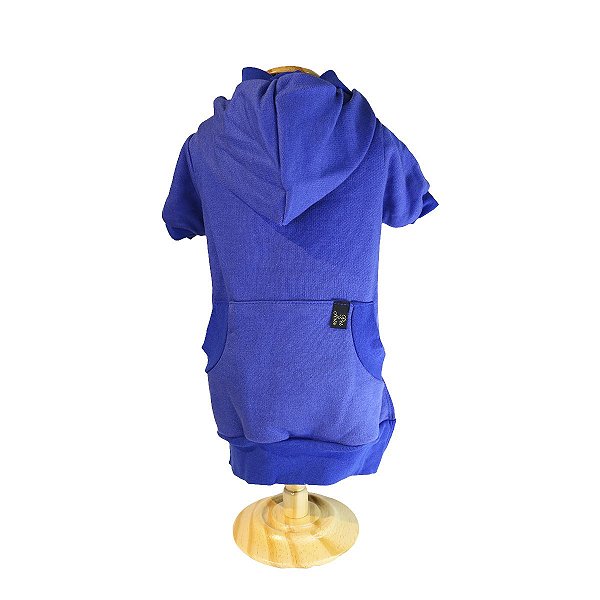 Roupa pet  - Moletom Pet Luck Azul