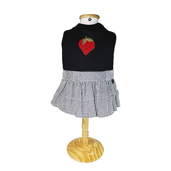 Roupa pet  -  Vestido Pet Morango