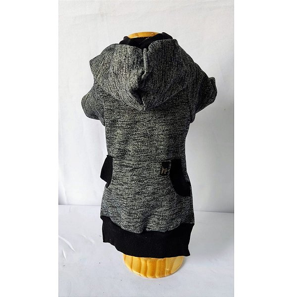 Roupa pet  - Moletom Pet Luck Cinza