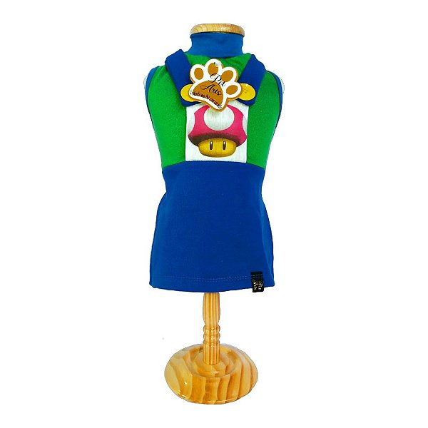 Roupa pet  - Roupinha Pet Jardineira Luig