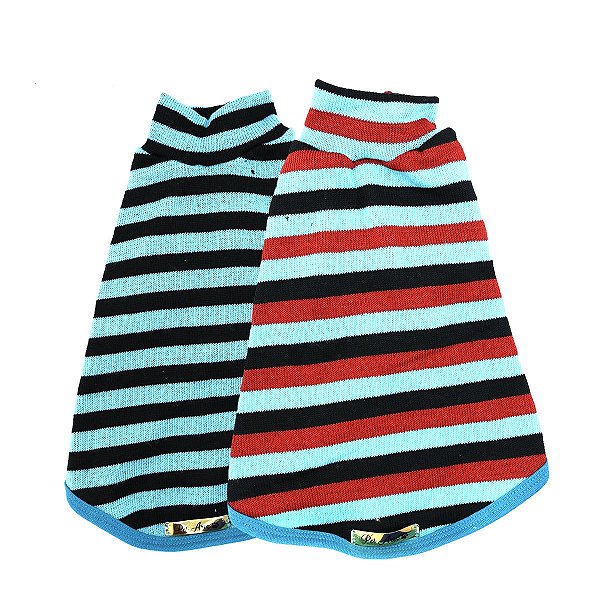 Roupa Pet - Roupinha Lã Básica Macho e Fêmea Estampa Sortida
