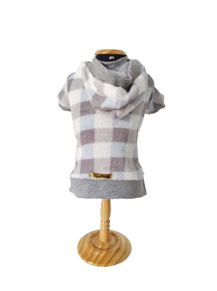 Roupa Pet - Camisa Xadrez Microfibra