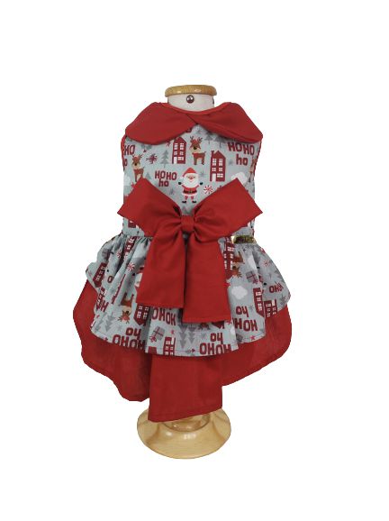 Roupa Pet - Vestido Natal