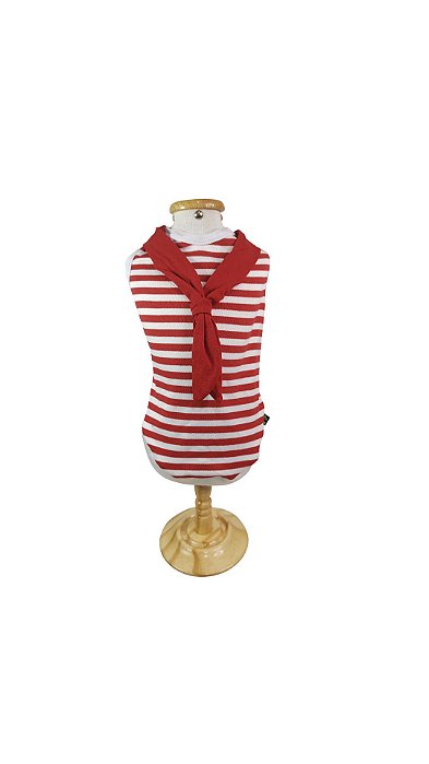 Roupa Pet- Regata Noel Malha Antialérgico