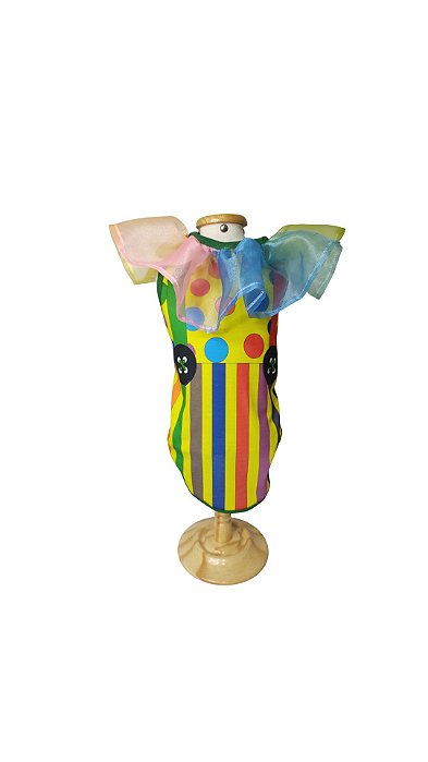 Roupa Pet - Palhacinho Modelo Fantasia