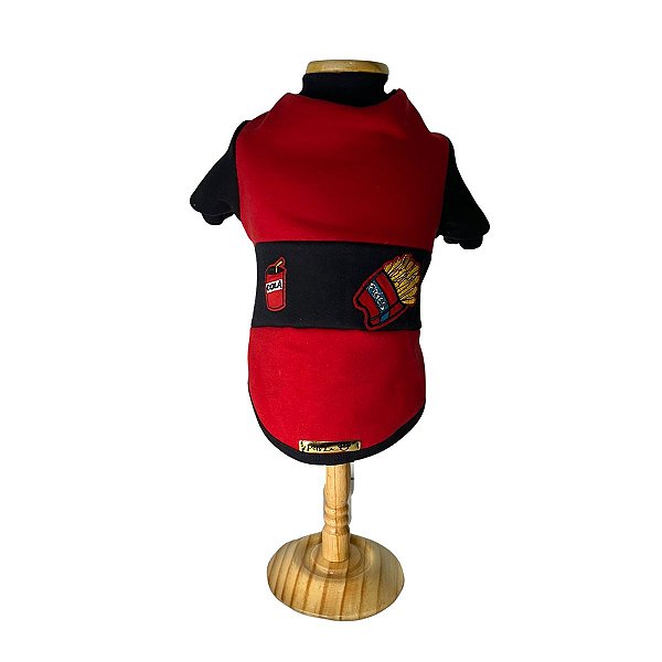 Roupa Pet - Fast Food Modelo Moletom