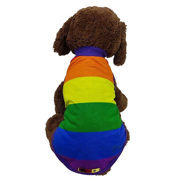 Roupa Pet - Colorida Modelo Regata Básica