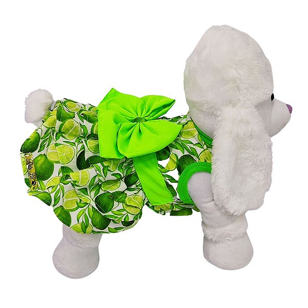 Roupa Pet - Vestido Limão