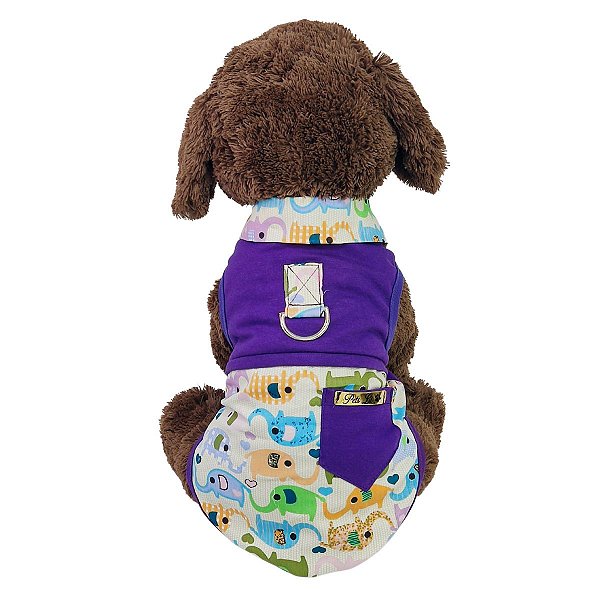 Roupa Pet - Regata Elefantinho