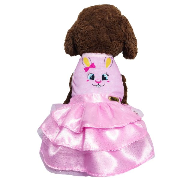 Roupa Pet - Poli Coelha Vestido