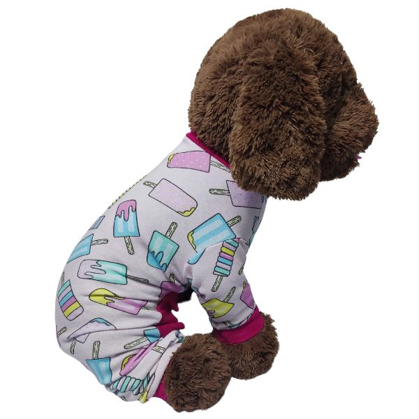Roupa Pet - Pijama Gelato Modelo Macacão