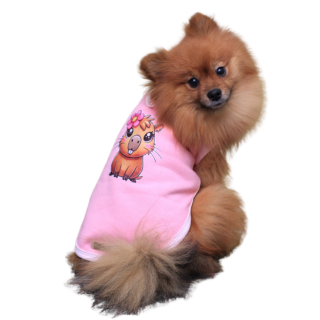 Roupa Pet - Amanda Modelo Regata Moletom