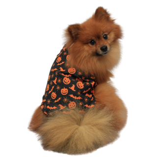 Roupa Pet - Regata Gomes Halloween