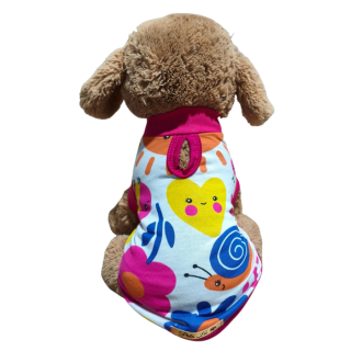 Roupa Pet - Jardim Modelo Regata