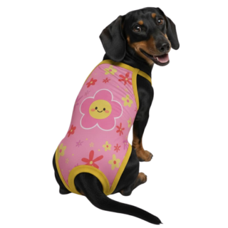 Roupa Pet - Maio Flor Biquini para Cãe e Gatos
