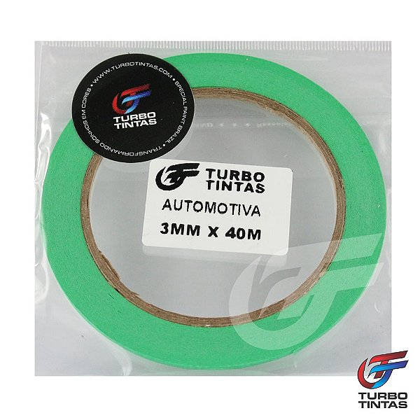 Fita Filete Automotiva Verde - 3mm x 40m