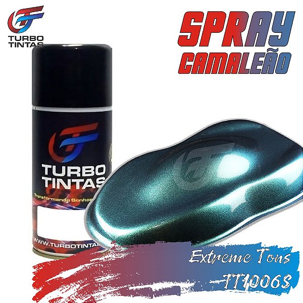 Tinta Camaleão Spray - Extreme Tons - TT1006S Azul/Verde