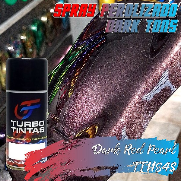 Spray Poliéster Perolizado - Dark Red Pearl - TT1184s